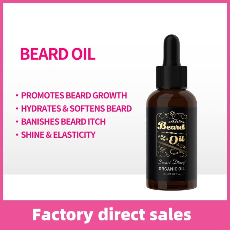 Beard Growth Liquid Manufacturer - Factory Direct Essential Oil Moisturizing Softening