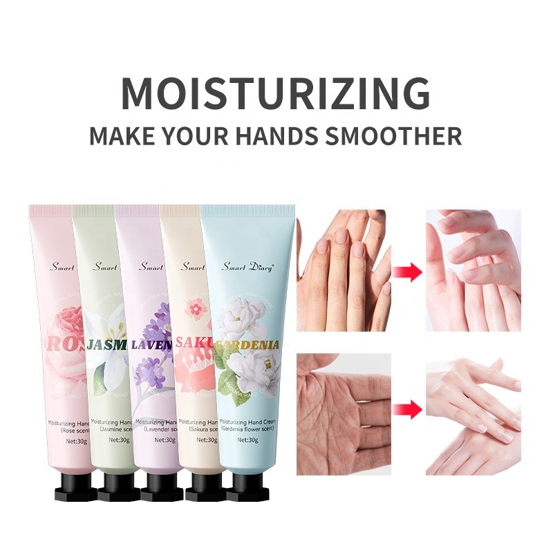 Jasmine Hand Cream Factory - OEM Natural Botanical Brightening Long-Lasting Moisturizing