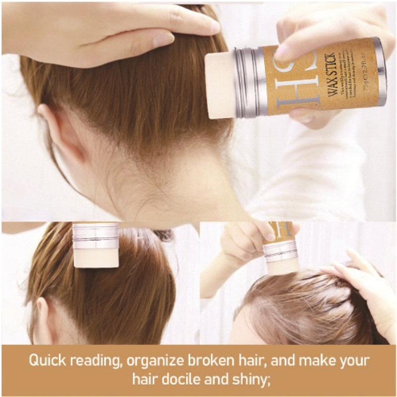 Hair Wax Stick Factory - OEM Ready-Made Long-Lasting Styling Pomade for Frizzy Hair