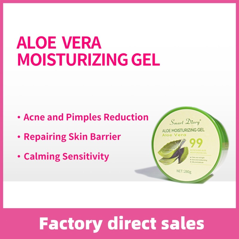 Aloe Vera Gel Factory - OEM High-Purity Herbal Face Care Skin Repair Gel