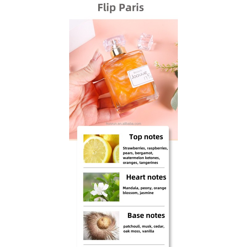 Gilt Quicksand Perfume Factory - OEM 50ml Women Pocket Perfumes Fragrance