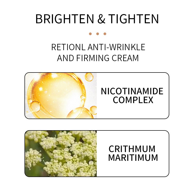 Retinol Cream Supplier - OEM Anti-Aging Face Neck Wrinkle Corrector Cream