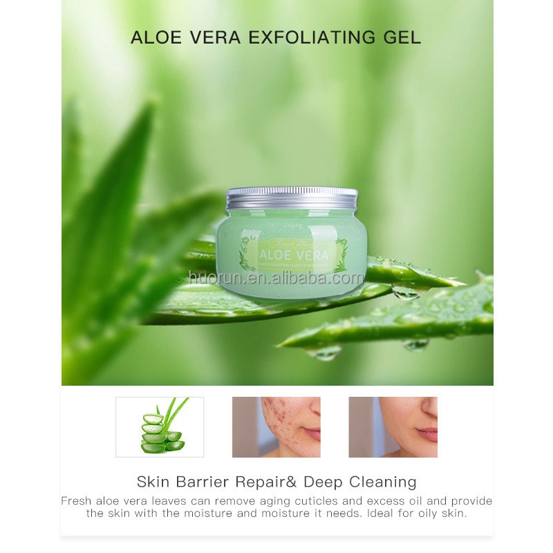 Glycerin Exfoliating Gel Factory - OEM 300g Face Body Moisturizing Cleansing Gel