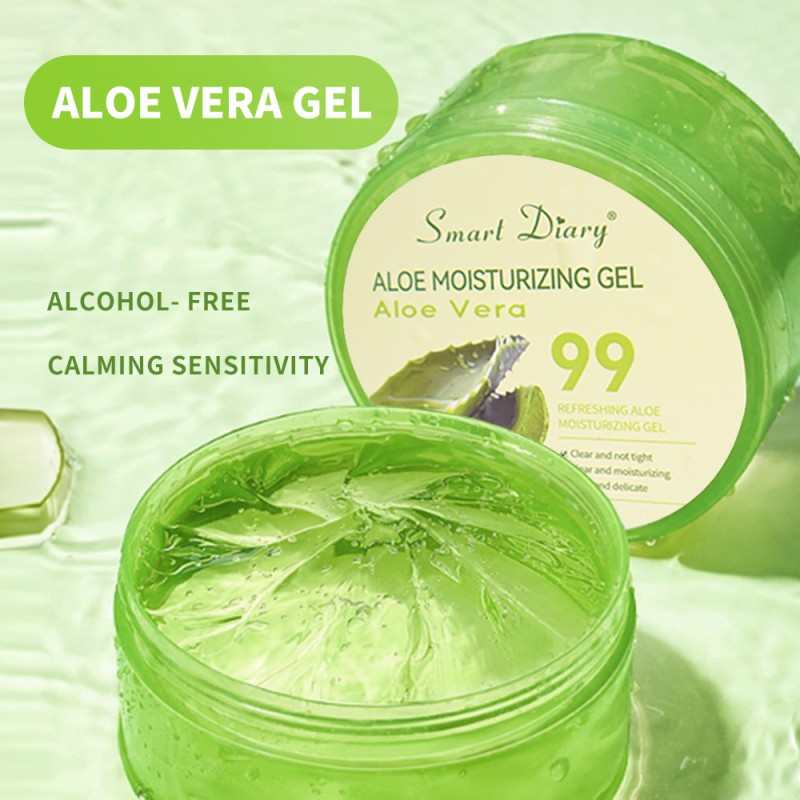 Aloe Vera Gel Factory - OEM High-Purity Herbal Face Care Skin Repair Gel