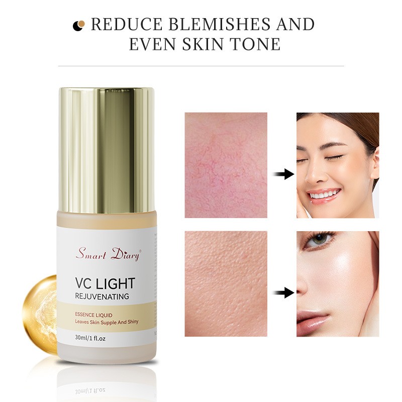 Vitamin C Serum Factory - OEM Anti-Aging Whitening Brightening Liquid Facial Serum