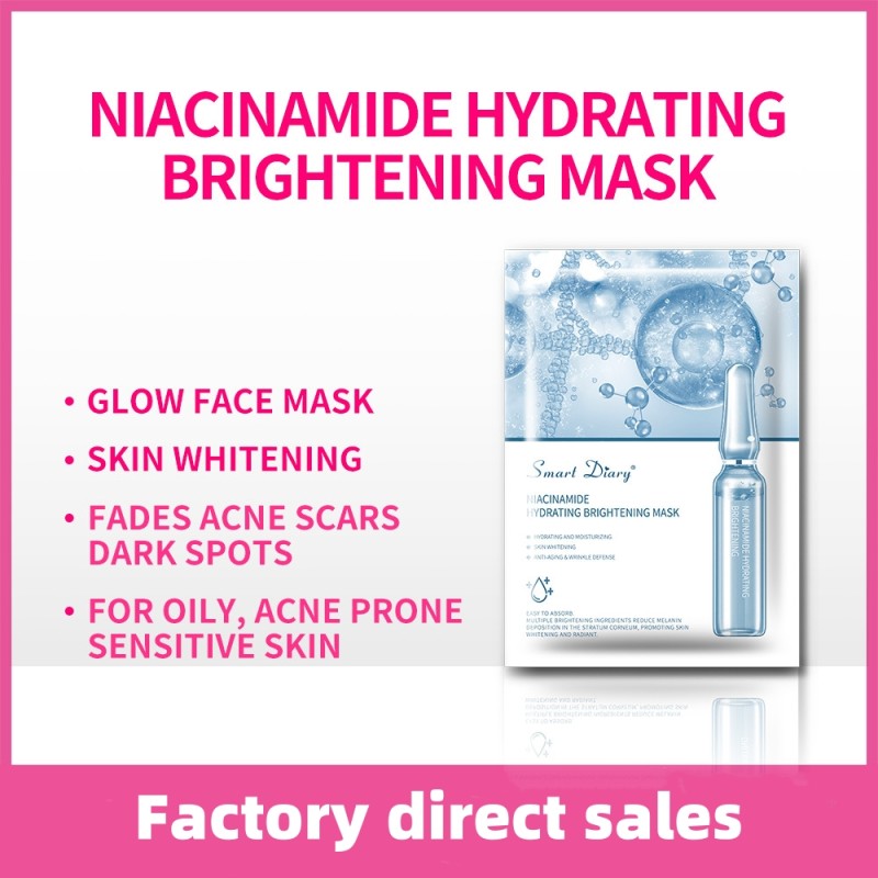 Niacinamide Mask Supplier - Custom Logo Hydrating Skin Repair Whitening Effects