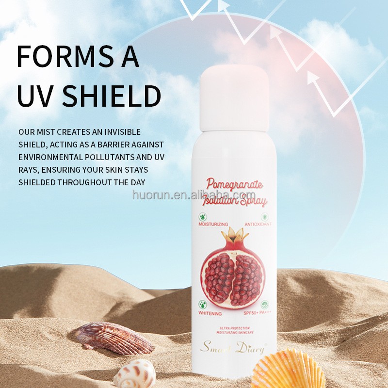 Beach Sunscreen Spray Manufacturer - OEM SPF50 PA+++ Whitening Protective Spray