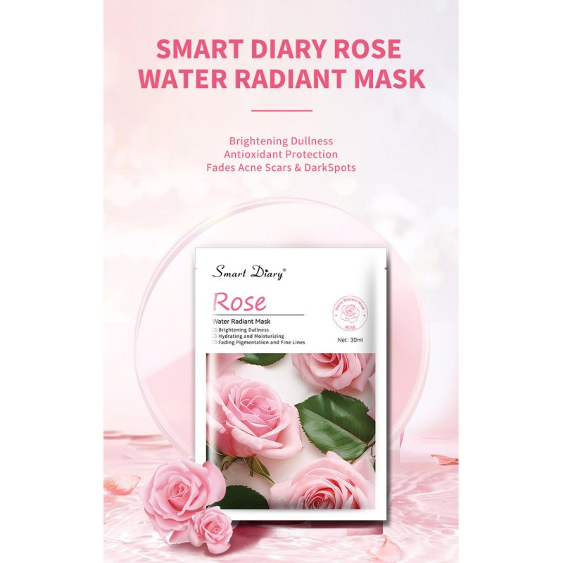 Rose Facial Mask Supplier - Wholesale Vitamin C Infused Oil Control Moisturizing Mask
