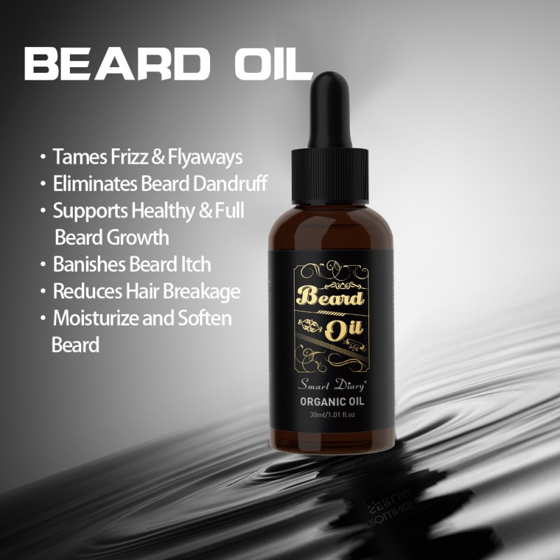 Beard Oil Supplier - OEM Men's Forrest Gum Moisturizing Growth Care Oil