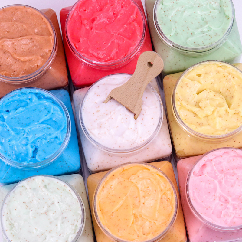 Body Scrub Manufacturer - OEM 14 Organic Long-Lasting Fragrance Exfoliating Cream