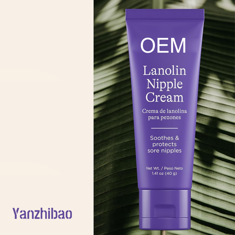 Nipple Cream Manufacturer - 100% Pure Lanolin for Breastfeeding Moms Natural Gentle Fragrance-Free