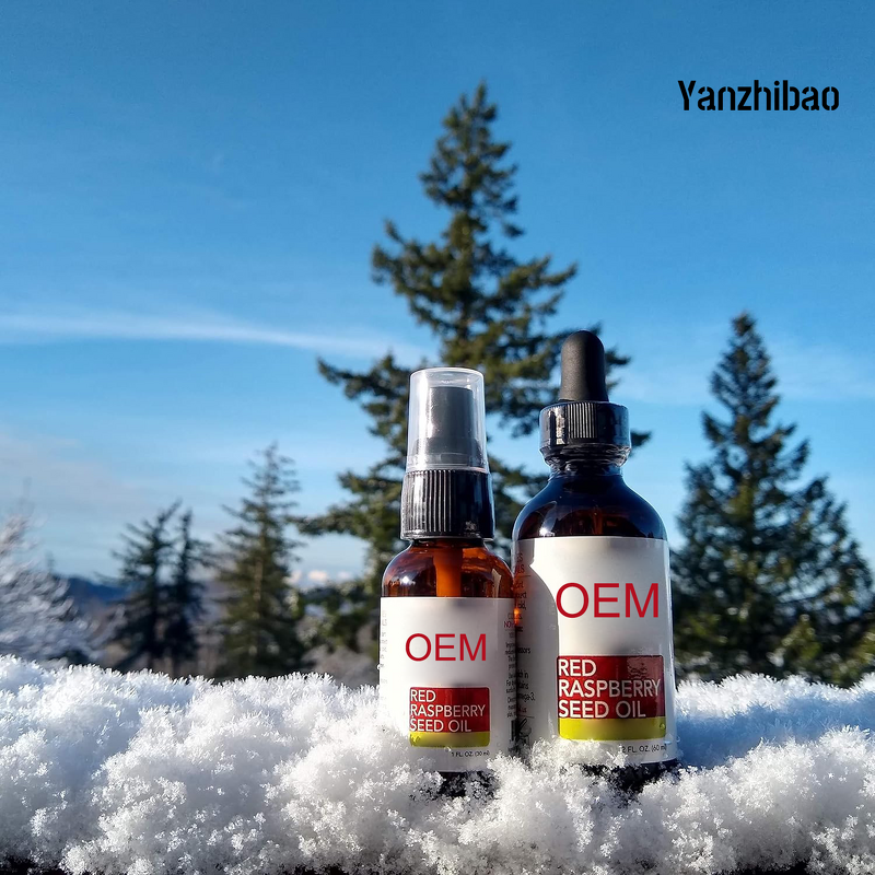 Facial Oil Manufacturer - 100% Pure Red Raspberry Seed 2oz Cold-Pressed for Antioxidant Skin Barrier Support