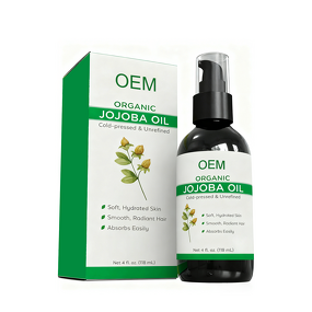 Facial Oil Manufacturer - 100% Organic Jojoba Cold-Pressed for Skin Hair Moisturization Nourishment