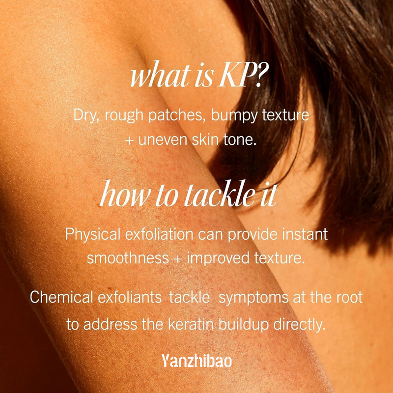 Body Scrub Manufacturer - OEM KP Bump Eraser with 10% AHA for Keratosis Pilaris Exfoliation Glycolic Lactic Acids