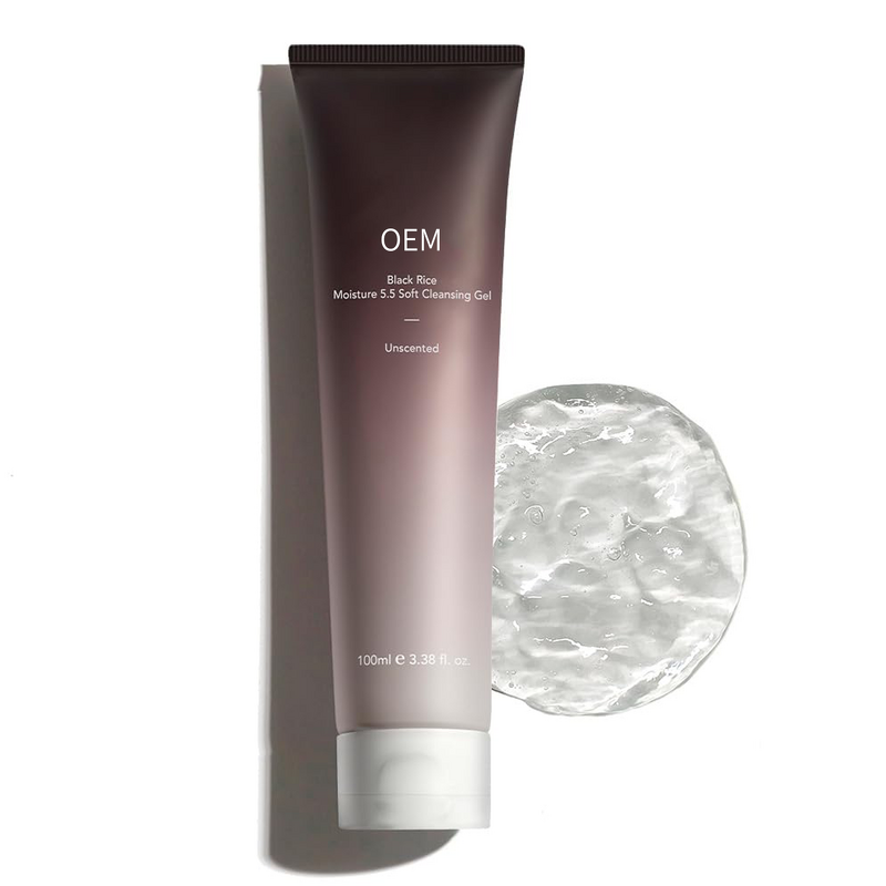 Facial Cleanser Manufacturer - Black Rice Moisture Soft with Glycerin Fermented Black Rice for Moisture Balance