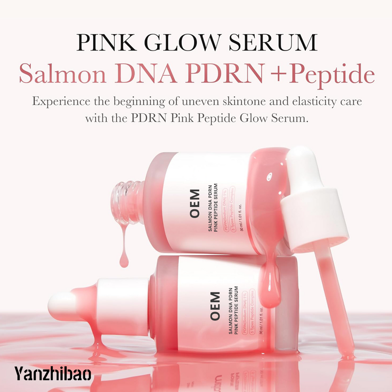 Face Serum Manufacturer - Salmon DNA + PDRN Pink Peptide & Niacinamide for Moisturizing Brightening