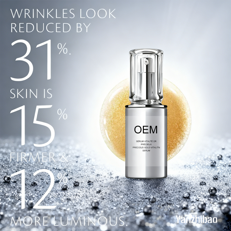 Face Serum Manufacturer - Gold Anti-aging for Wrinkles Sagging Dullness Improvement