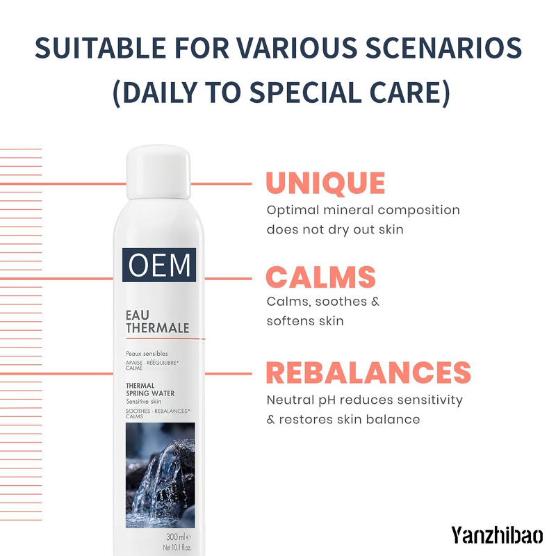 Mist Manufacturer - Spring Water Facial for Sensitive Skin Soothing Calming Softening