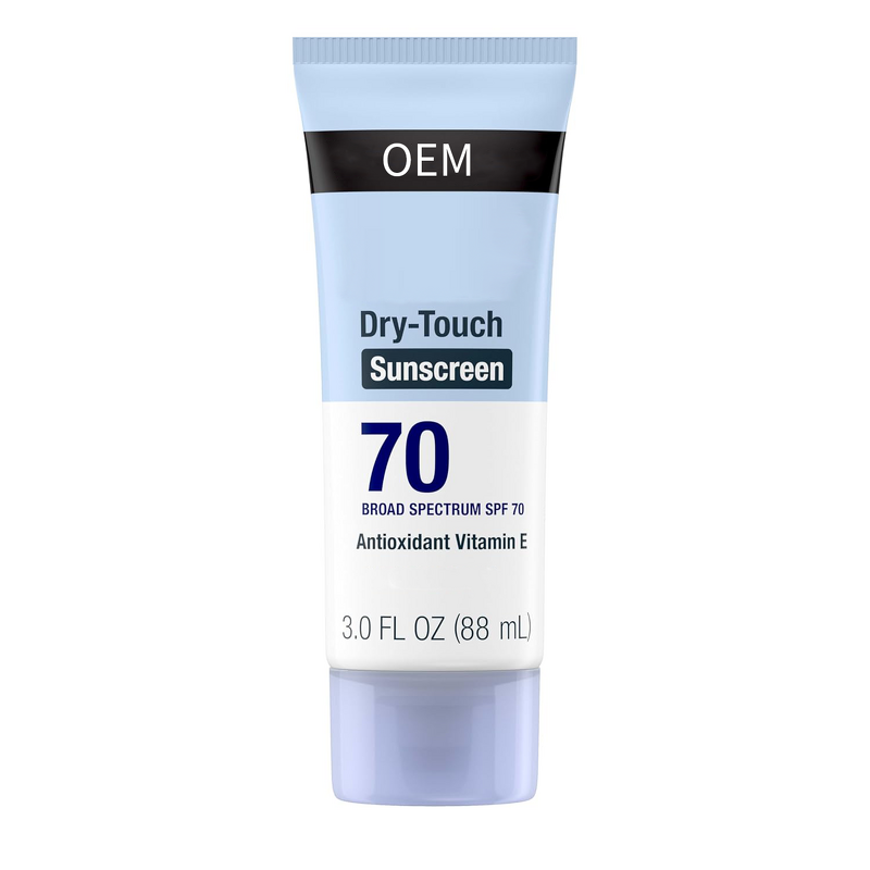 Sunscreen Manufacturer - Private Label Ultra Sheer SPF 70 3oz Broad Spectrum Non-Greasy Water-Resistant Dry-Touch