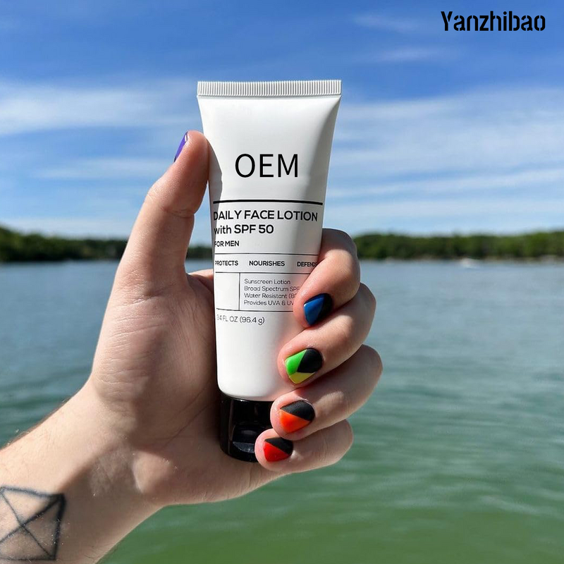 Skin Care Set Manufacturer - OEM Men's Daily Essential with Retinol Vitamin E Cleanser Moisturizer Eye Cream