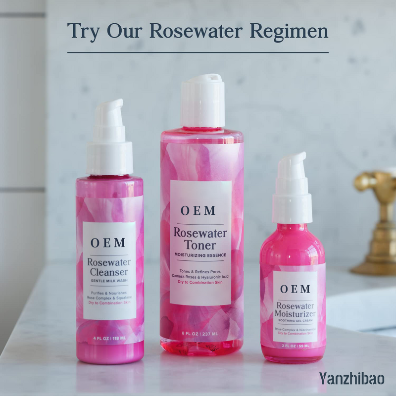 Mist Manufacturer - Rosewater for Glowing Skin All Skin Types Hypoallergenic Vegan Cruelty Free