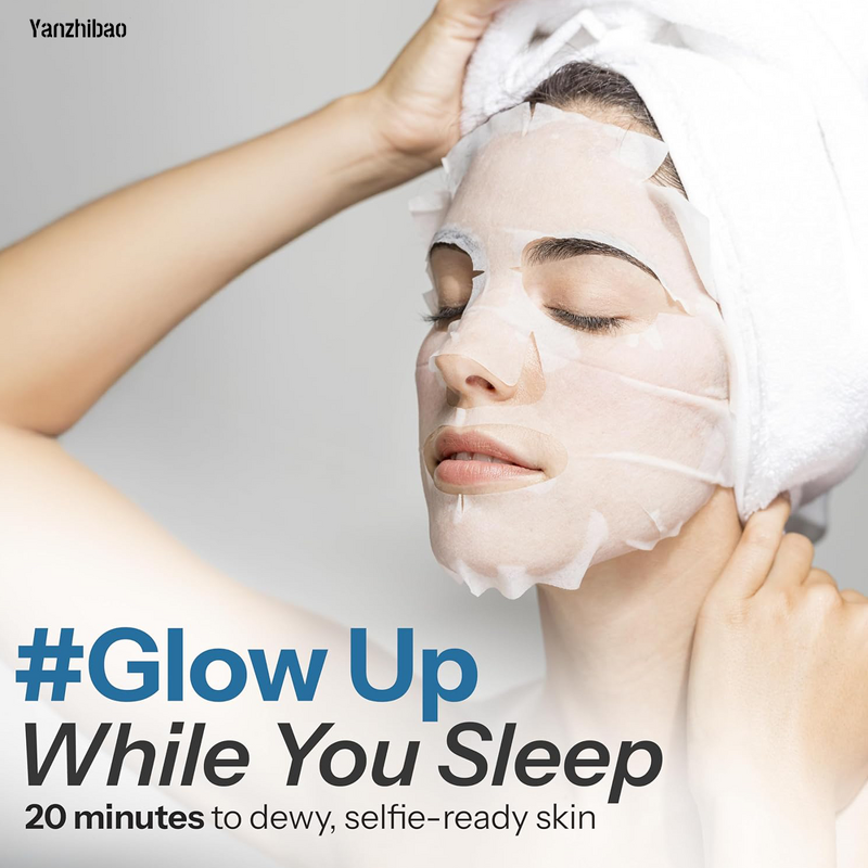 Face Mask Manufacturer - Hyaluronic Acid Collagen Sheet for Anti-Aging Firming Natural Ingredients All Skin Types