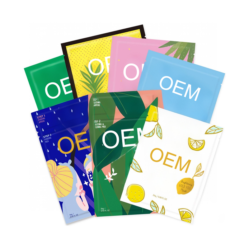 Face Mask Manufacturer - Natural Premium Korean for All Skin Types No Sulfates Parabens Hydrating Moisturizing