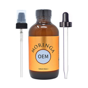 Face Oil Manufacturer - Organic Moringa 4oz/120ml 100% Pure Cold-Pressed Virgin for Skin Hair Body