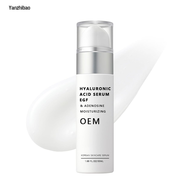 Facial Serum Manufacturer - Hyaluronic Acid with EGF Adenosine 1.69 Fl.oz/50ml Korean OEM Skincare