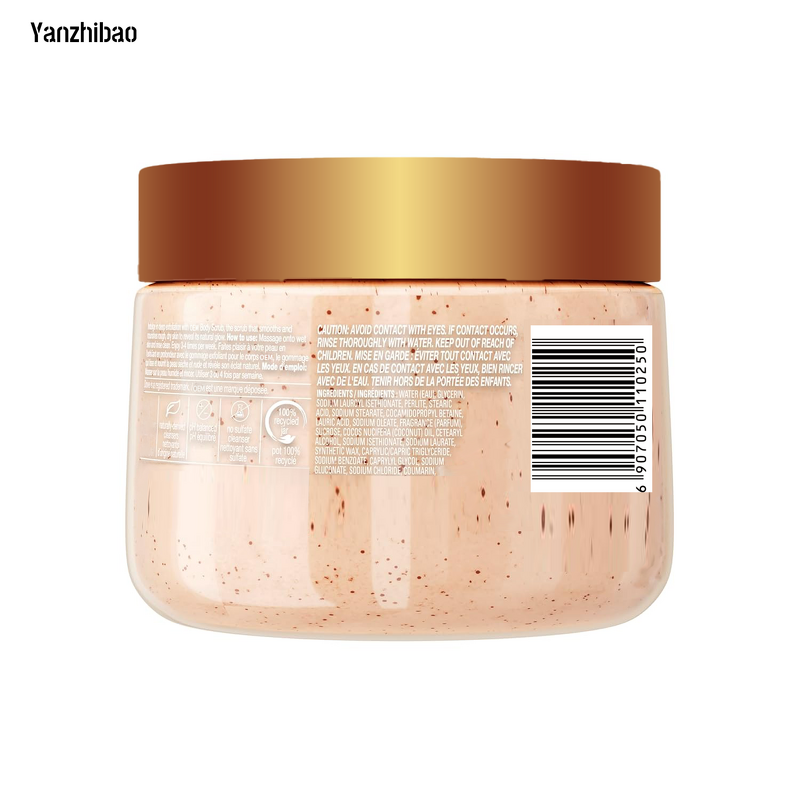 Body Scrub Manufacturer - OEM Brown Sugar Coconut Butter for Glycerin-Infused Deep Nourishment Radiant Skin