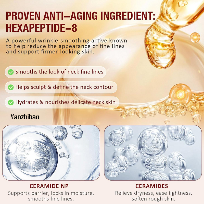 Lotion Manufacturer - Roller Applicator Neck Body with Glycerin for Lifting Tightening Hydrating Wrinkles Reduction