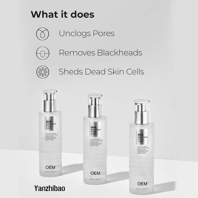 Toner Manufacturer - Niacinamide 2% + BHA 4% for Blackhead Exfoliant Pore Minimizer Enlarged Pores