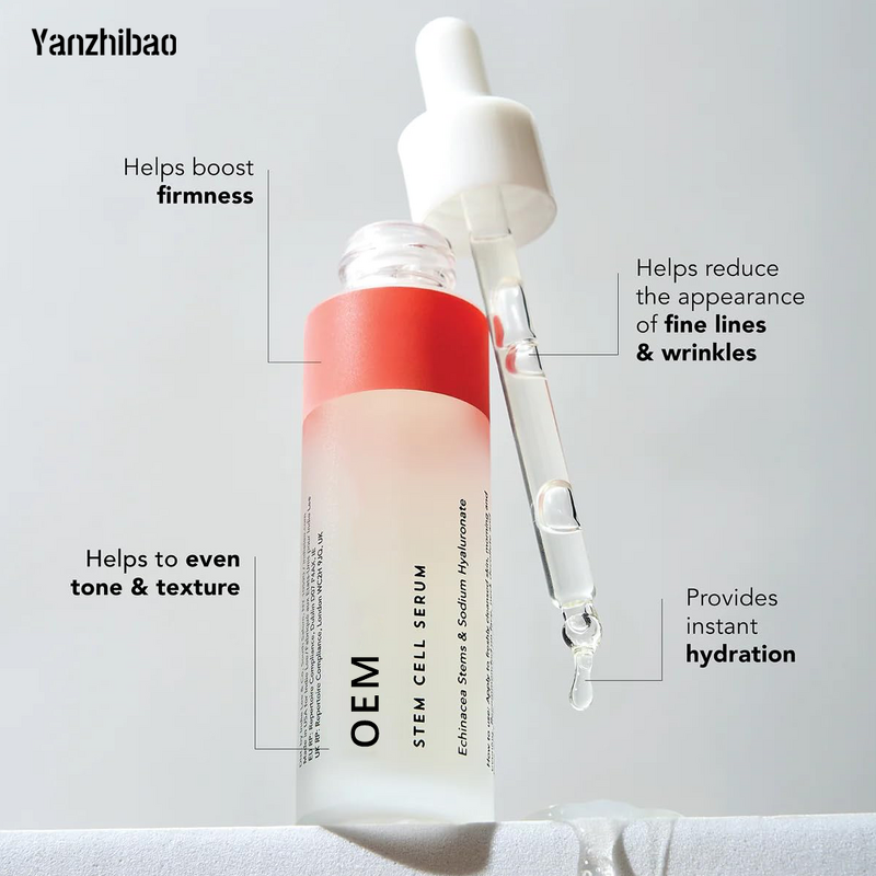 Face Serum Manufacturer - Stem Cell with Triple Stem Cell Complex for Aging Signs Minimization Soothing Botanicals