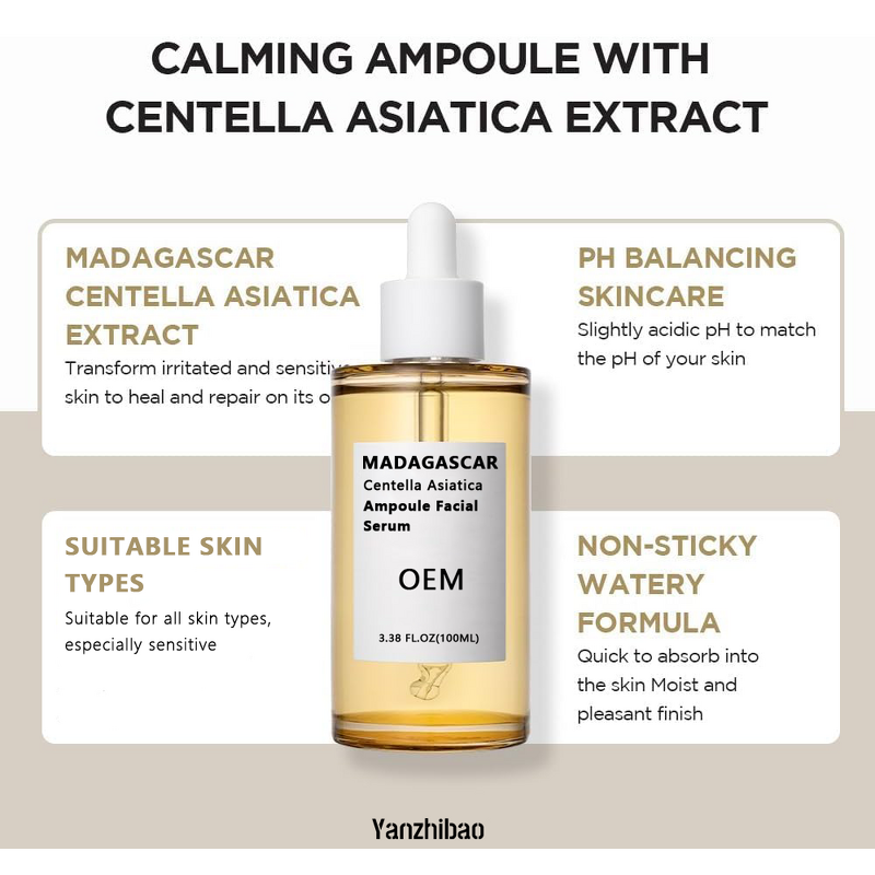 Facial Serum Manufacturer - Centella Asiatica with Organic Witch Hazel for Hydration 100ml