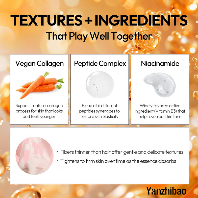Face Mask Manufacturer - Super Collagen with Peptide Complex Vegan Collagen Niacinamide Hyaluronic Acid Korean Skincare