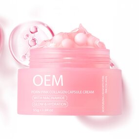 Face Moisturizer Manufacturer - Korean Style DNA PDRN Collagen Capsule 1.94oz for Uneven Skin Tone Glow