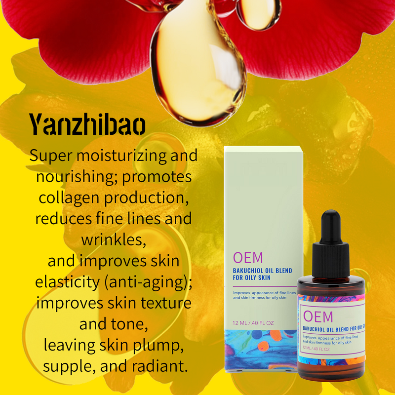 Facial Oil Manufacturer - Bakuchiol Rosehip Plant-Based with Squalane for Oily Skin Collagen Boosting Hydrating