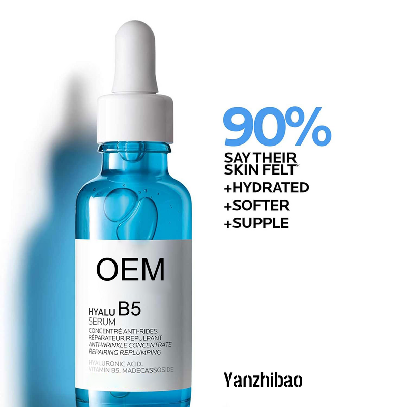 Face Serum Manufacturer - B5 Pure Hyaluronic Acid with Vitamin B5 Madecassoside for Wrinkles Reduction