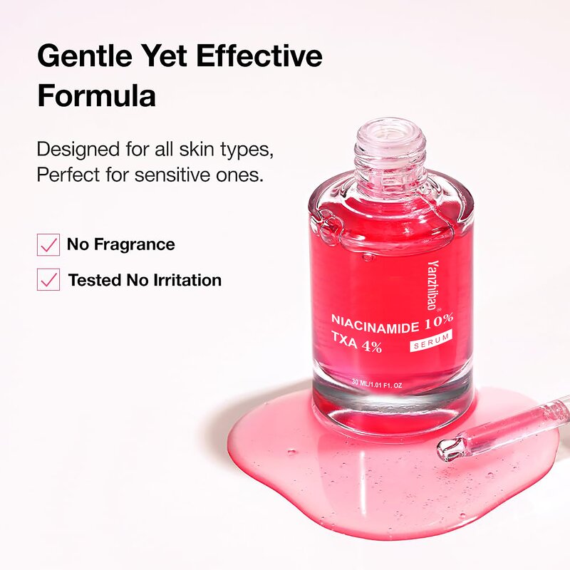 Face Serum Manufacturer - Korean Skincare with Niacinamide Hyaluronic Acid Vitamin B12 for Dark Spots