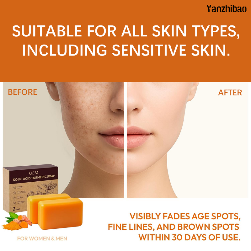 Soap Manufacturer - OEM Kojic Acid for Dark Spots Brightening Moisturizing Collagen Vitamin E Retinol Hyaluronic Acid