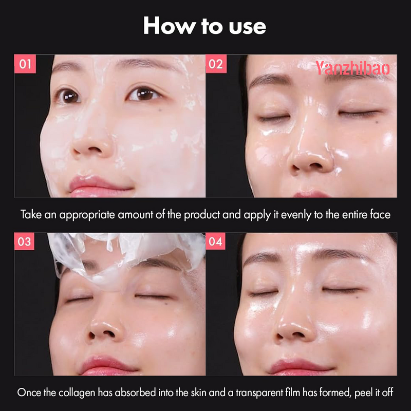 Face Mask Manufacturer - OEM Peel Off for Elasticity Hydrating Glow Glass Skin Moisturizer Self Care