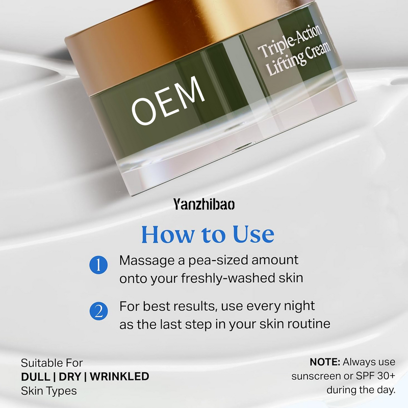 Cream Manufacturer - Retinol PM Anti-Aging 1.7oz for Face Neck Décolleté Tightening Wrinkle Smoothing