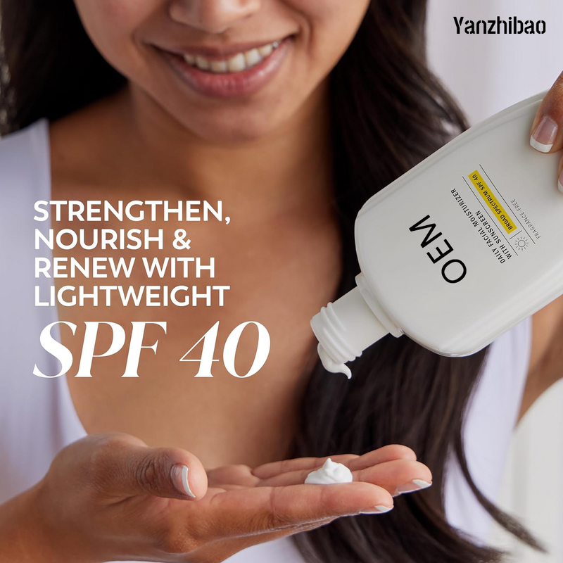 Cream Manufacturer - OEM Sensitive Skin Nourishing SPF 40 6 oz with Glycerin Niacinamide