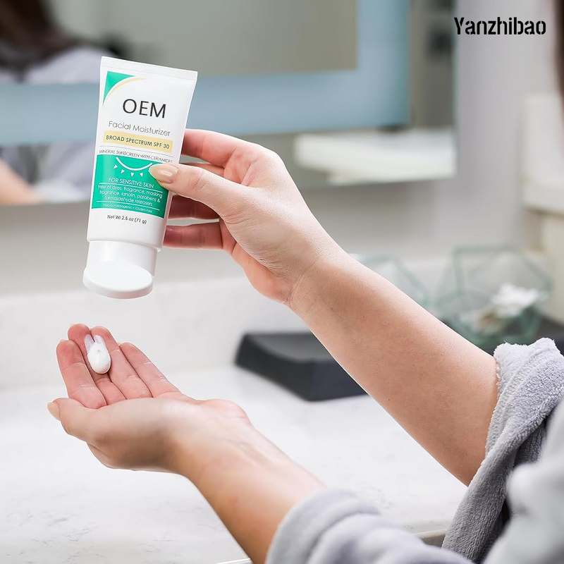 Moisturizer Manufacturer - Factory Custom SPF 30 for Skin Barrier Restoration Moisture Retention Pore Prevention