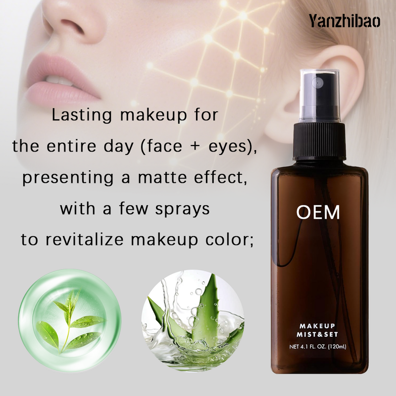 Spray Manufacturer - OEM Vegan Oil-Free with Aloe Green Tea Cucumber for Hydrating Soothing Long-Lasting