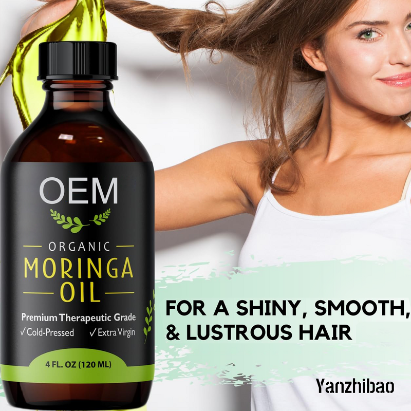 Face Oil Manufacturer - Organic Moringa 100% Pure Cold-Pressed Unrefined for Anti-Aging Hyaluronic Acid