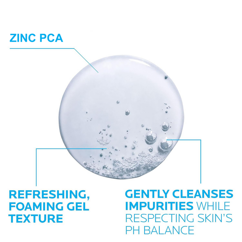 Facial Cleanser Manufacturer - Whitening Foaming Gel 5oz with Zinc Pidolate for Oily Aging Skin Oil Removal