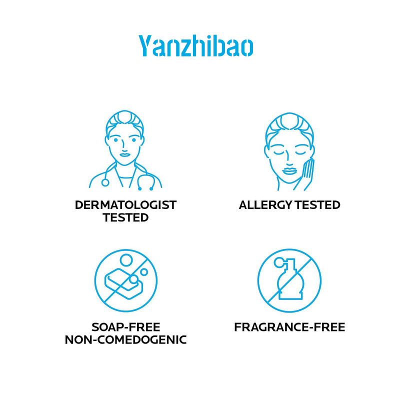 Facial Cleanser Manufacturer - Whitening Foaming Gel 5oz with Zinc Pidolate for Oily Aging Skin Oil Removal