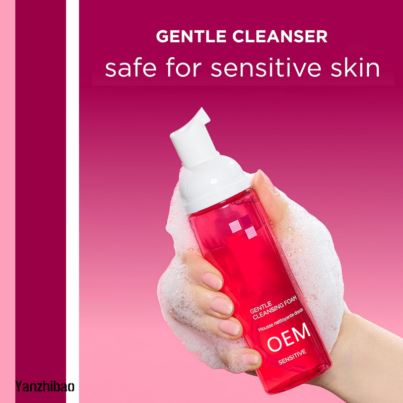 Facial Cleanser Manufacturer - Roses Gentle Foam for Sensitive Skin Moisture Replenish Nourish Strengthen Skin