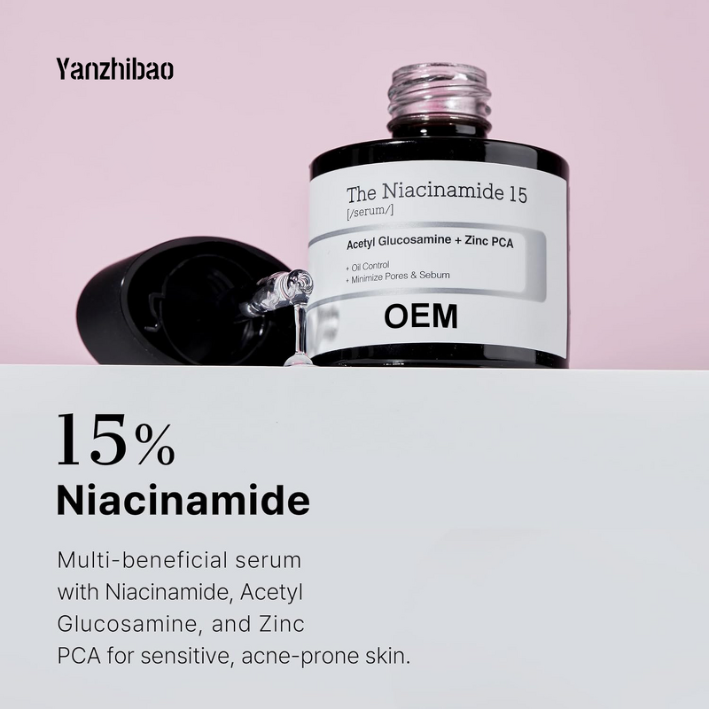 Face Serum Manufacturer - Niacinamide 15% 0.67 Fl.oz Vitamin Whitening for Pores Redness Relief